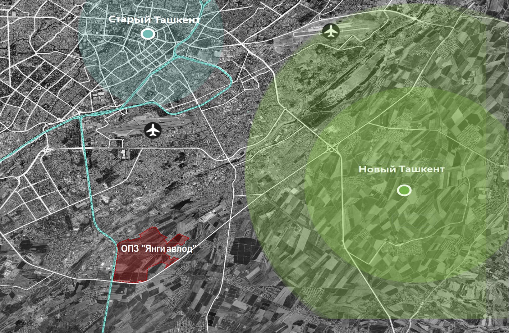Advantageous Location of the Industrial Zone